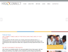 Tablet Screenshot of hroconnect.com